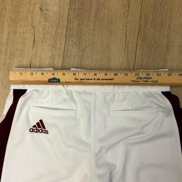 Bulldogs Mississippi State University Adidas Burgundy and White Softball Uniform - Picture 13 of 16
